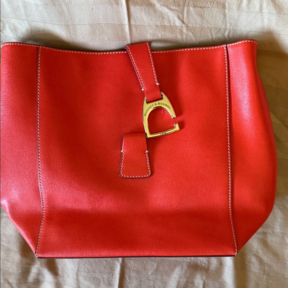 Dooney & Bourke Vibrant Red Tote
